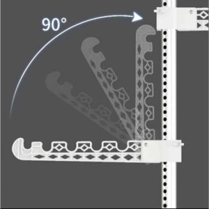 Η τηλεσκοπική απλώστρα 4 θέσεων πτυσσόμενη είναι μια πρακτική και λειτουργική λύση για τον χώρο σας. Προσφέρει τη δυνατότητα να απλώσετε εύκολα τα ρούχα σας για στέγνωμα