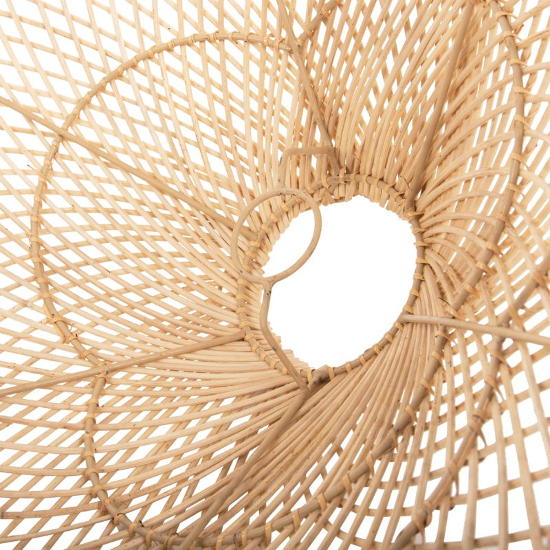 ΦΩΤΙΣΤΙΚΟ ΟΡΟΦΗΣ ΚΡΕΜΑΣΤΟ FB97878.02 RATTAN ΣΕ ΦΥΣΙΚΟ ΧΡΩΜΑ Φ58,5x31Yεκ - Image 4