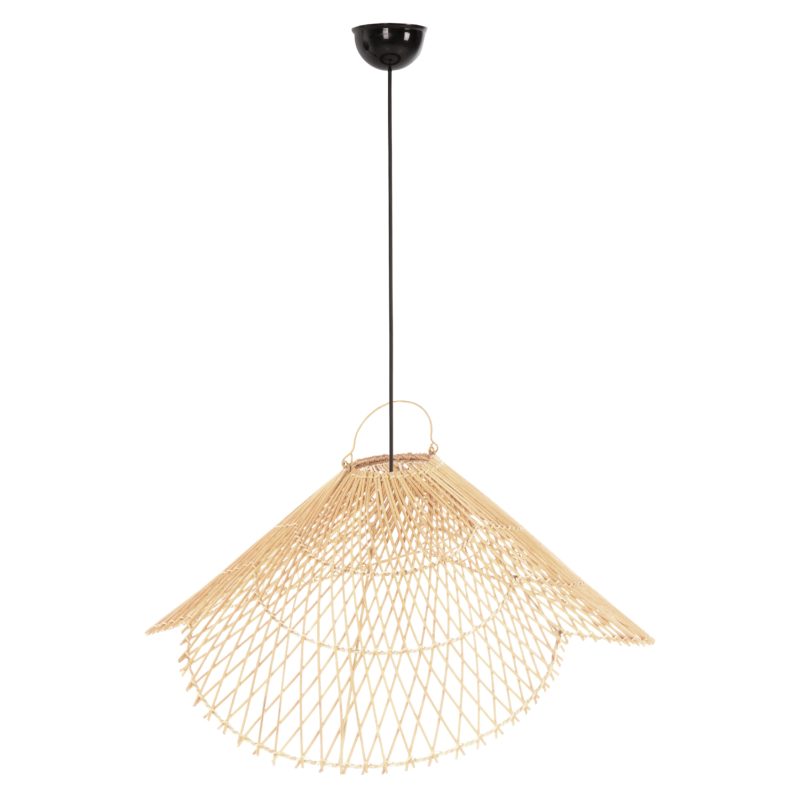 ΦΩΤΙΣΤΙΚΟ ΟΡΟΦΗΣ ΚΡΕΜΑΣΤΟ FB97878.02 RATTAN ΣΕ ΦΥΣΙΚΟ ΧΡΩΜΑ Φ58