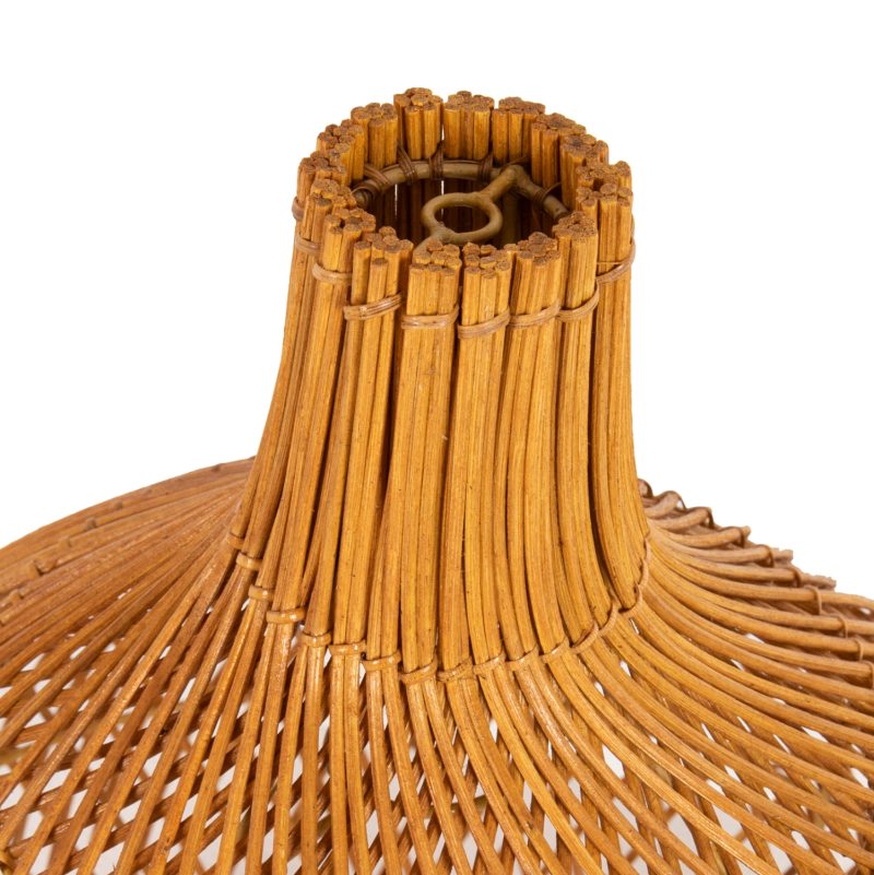 ΦΩΤΙΣΤΙΚΟ ΟΡΟΦΗΣ ΚΡΕΜΑΣΤΟ FB97881 RATTAN ΣΕ ΦΥΣΙΚΟ ΧΡΩΜΑ Φ41x137Υεκ. - Image 4