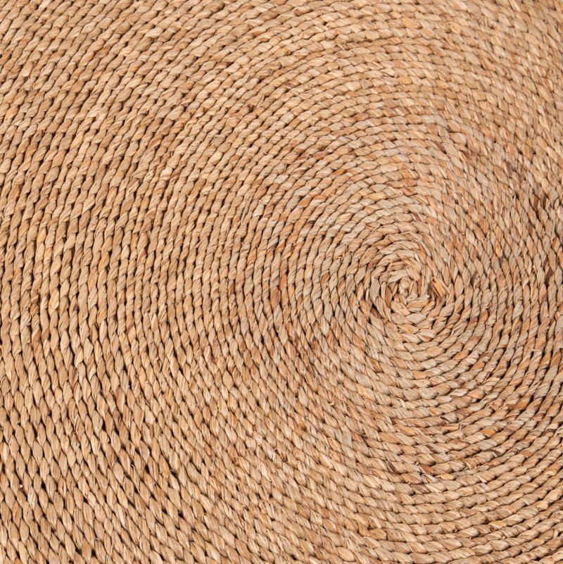 ΧΑΛΙ ΣΤΡΟΓΓΥΛΟ CRATER FB97848 MENDONG GRASS ΣΕ ΦΥΣΙΚΟ ΧΡΩΜΑ Φ120εκ. - Image 3
