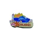 Tουριστικό μαγνητάκι Souvenir – Σετ 12pcs - Resin Magnet - Chalkidiki - 678084