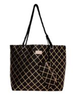 BAG TO BAG Τσάντα θαλάσσης 9610 - Μαύρο SPRING - SUMMER 2025 > Τσάντες Θαλάσσης - Γυναικείες Τσάντες