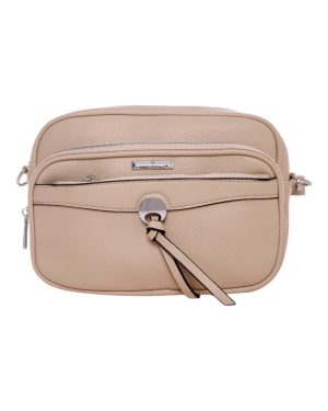 BAG TO BAG Τσάντα χιαστί ZL-2912 - Apricot ΓΥΝΑΙΚΕΙΕΣ ΤΣΑΝΤΕΣ > SPRING - SUMMER 2025 > Τσάντες Χιαστί - Γυναικείες Τσάντες