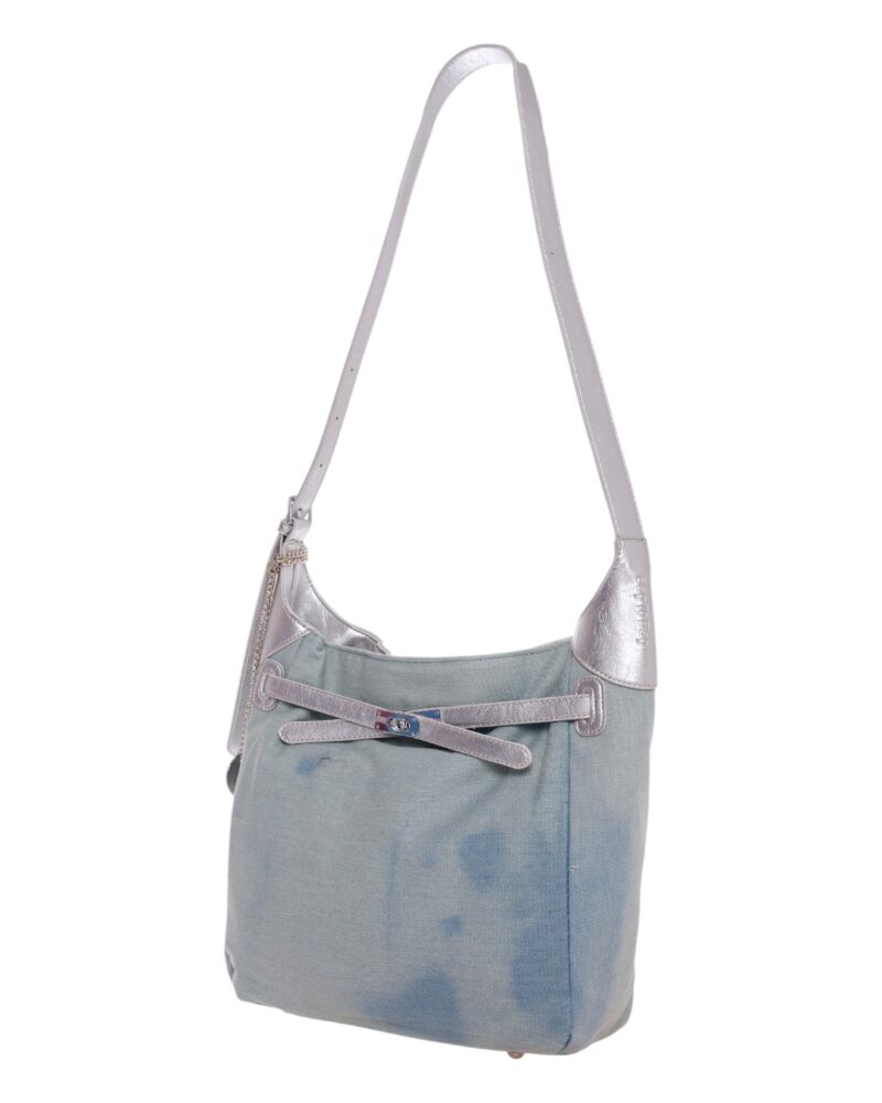 Τσάντα ώμου KX2420 - Ασημί BAG TO BAG - Image 2