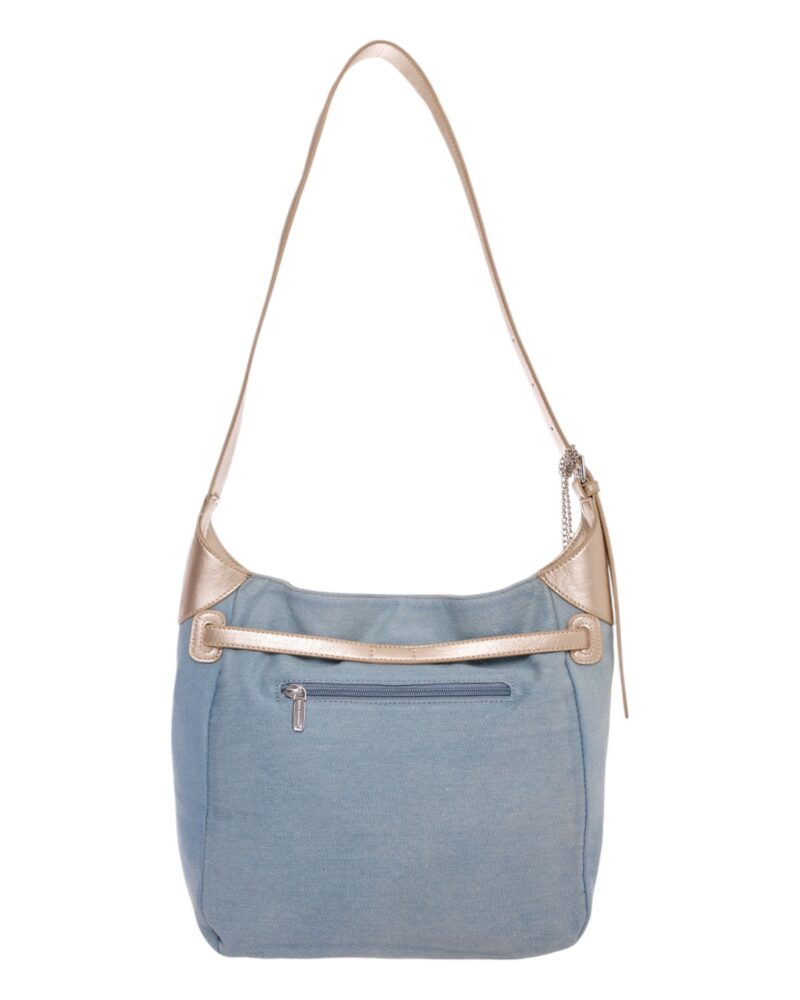 Τσάντα ώμου KX2420 - Χρυσό BAG TO BAG - Image 3