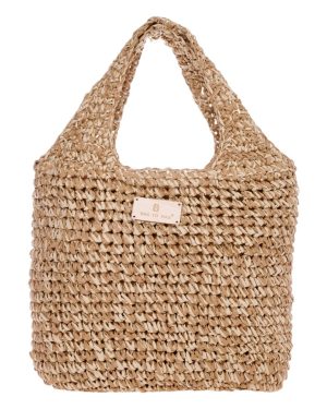 BAG TO BAG Ψάθινη Τσάντα χειρός CN25015 - Χακί ΓΥΝΑΙΚΕΙΕΣ ΤΣΑΝΤΕΣ > SPRING - SUMMER 2025 > Τσάντες Θαλάσσης - Γυναικείες Τσάντες > Τσάντες Χειρός - Γυναικείες Τσάντες
