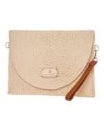 BAG TO BAG Ψάθινη Τσάντα χειρός XY-2503 - Μπέζ/Χρυσό ΓΥΝΑΙΚΕΙΕΣ ΤΣΑΝΤΕΣ > SPRING - SUMMER 2025 > Τσάντες Θαλάσσης - Γυναικείες Τσάντες > Τσάντες Χειρός - Γυναικείες Τσάντες
