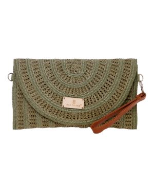 BAG TO BAG Ψάθινη Τσάντα χειρός XY-2516 - Πράσινο ΓΥΝΑΙΚΕΙΕΣ ΤΣΑΝΤΕΣ > SPRING - SUMMER 2025 > Τσάντες Θαλάσσης - Γυναικείες Τσάντες > Τσάντες Χειρός - Γυναικείες Τσάντες