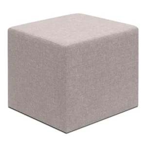 Σκαμπώ Linda Megapap υφασμάτινο χρώμα μπεζ 40x40x40εκ.