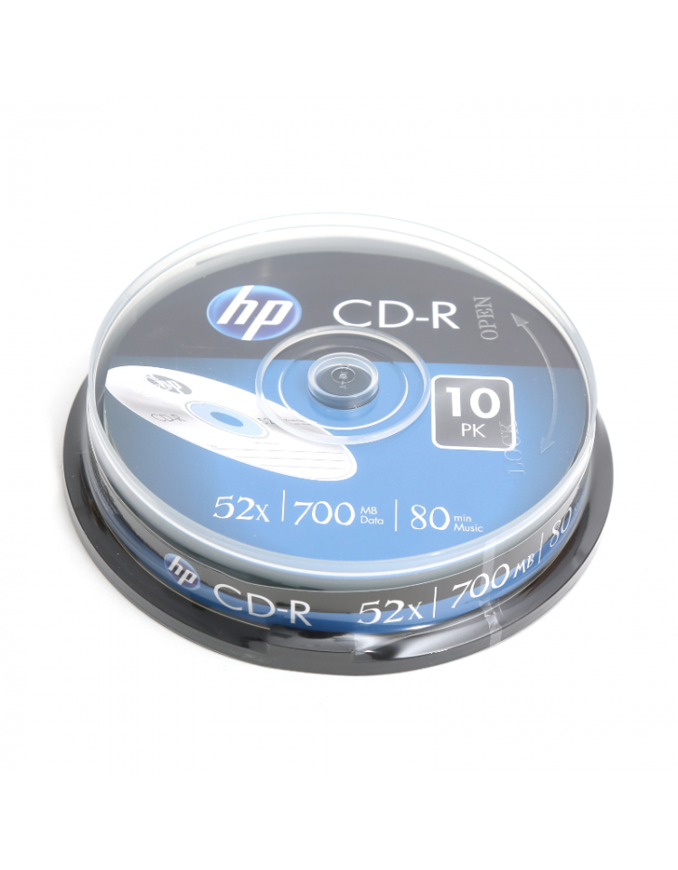 HP CD-R 700MB 52X CAKE 10 ΤΕΜΑΧΙΑ