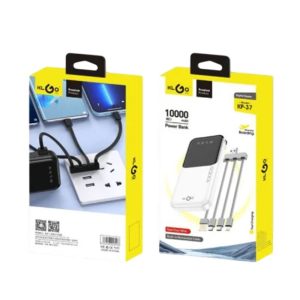 Το power bank της KLGO έχει χωρητικότητα 10000mAh που μπορεί να προσφέρει περίπου 2 φορτίσεις σε ένα συνηθισμένο κινητό τηλέφωνο. Διαθέτει 2 θύρες USB-A