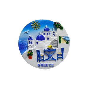 Tουριστικό μαγνητάκι Souvenir – Σετ 12pcs - Resin Magnet - Greece - 678236