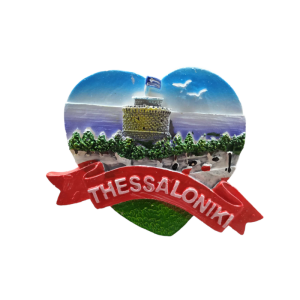 Tουριστικό μαγνητάκι Souvenir – Σετ 12pcs - Resin Magnet - Thessaloniki - 678136