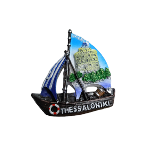 Tουριστικό μαγνητάκι Souvenir – Σετ 12pcs - Resin Magnet - Thessaloniki - 678153