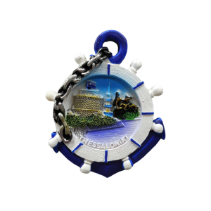 Tουριστικό μαγνητάκι Souvenir – Σετ 12pcs - Resin Magnet - Thessaloniki - 678165