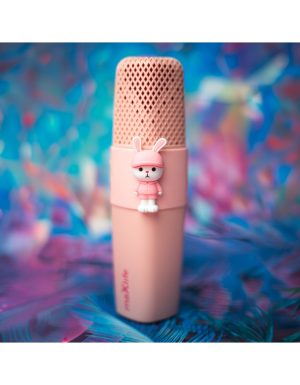 Maxlife Bluetooth microphone with speaker Animal MXBM-500 pink