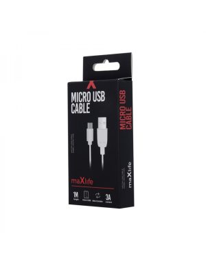 MAXLIFE MICRO USB 3A 1M
