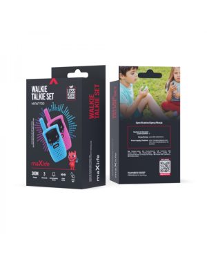 Maxlife MXWT-100 walkie talkie set blue - pink