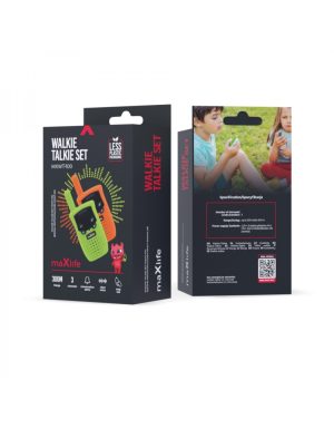 Maxlife MXWT-100 walkie talkie set orange - green