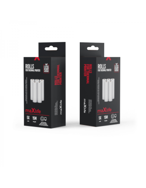 Maxlife roll set for thermal printer
