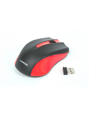 MOUSE OMEGA OM-419 ΑΣΥΡΜΑΤΟ 2,4GHz 1000DPI RED NANO USB RECEIVER [41795]