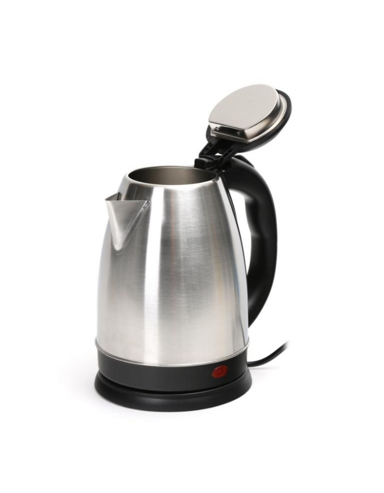OMEGA ELECTRIC KETTLE 1500W STAINLESS STEEL BRUSHED FINISH - Image 3