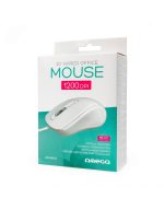 OMEGA MOUSE 3D OFFICE 1200DPI 1,5M USB WHITE