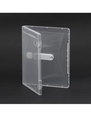 PLATINET BLU-RAY 14MM BOX FOR 1 USB PEN DRIVE CLEAR