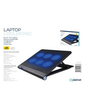 PLATINET LAPTOP COOLER PAD 6 FANS