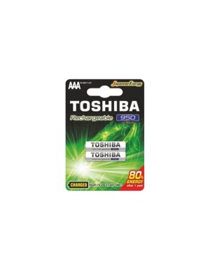 TOSHIBA LR03 AAA 950mAh ΕΠΑΝΑΦΟΡΤ/ΝΗ ΜΠΑΤΑΡΙΑ Blister 2 τεμ