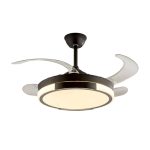 Ανεμιστήρας οροφής & φωτιστικό - DS-8018 - 2*48W - 431644 - Black