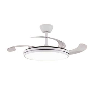 Ανεμιστήρας οροφής & φωτιστικό - DS-8989 - 2*48W - 431590 - White