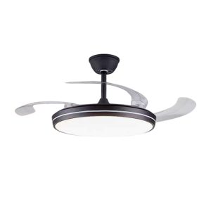 Ανεμιστήρας οροφής & φωτιστικό - DS-8989 - 2*48W - 431606 - Black