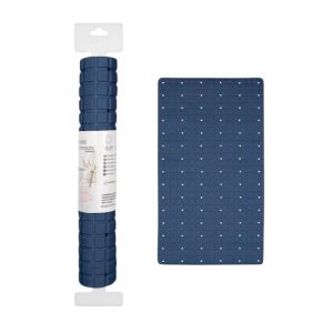 Αντιολισθητικό πατάκι μπάνιου - M0840 - 36x66cm - Blue - 21085