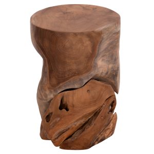 ΒΟΗΘΗΤΙΚΟ ΣΚΑΜΠΟ/ΤΡΑΠΕΖΑΚΙ FB99350.11 ΞΥΛΟ TEAK-ΦΥΣΙΚΟ Φ30x45Υεκ.
