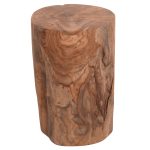 ΒΟΗΘΗΤΙΚΟ ΤΡΑΠΕΖΑΚΙ/ΣΚΑΜΠΟ FB99374.21 ΞΥΛΟ TEAK--ΦΥΣΙΚΟ Φ30x45Υεκ.