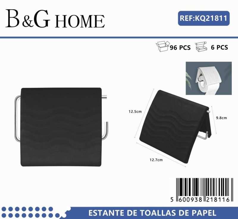 Βάση ρολού τουαλέτας - Black - 21811 - Image 2