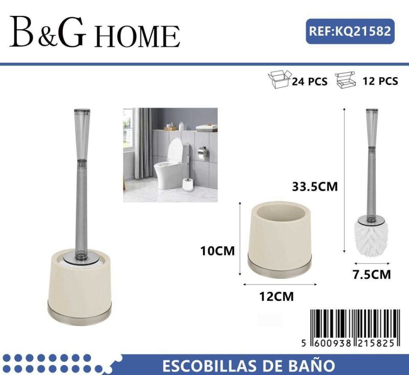 Βουρτσάκι τουαλέτας - Πιγκάλ  - Beige - 21582 - Image 2