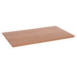 ΕΠΙΦΑΝΕΙΑ ΤΡΑΠΕΖΙΟΥ ΟΡΘΟΓΩΝΙΑ FB918138 ΞΥΛΟ TEAK--ΦΥΣΙΚΟ 120x80x4(πάχος)εκ.