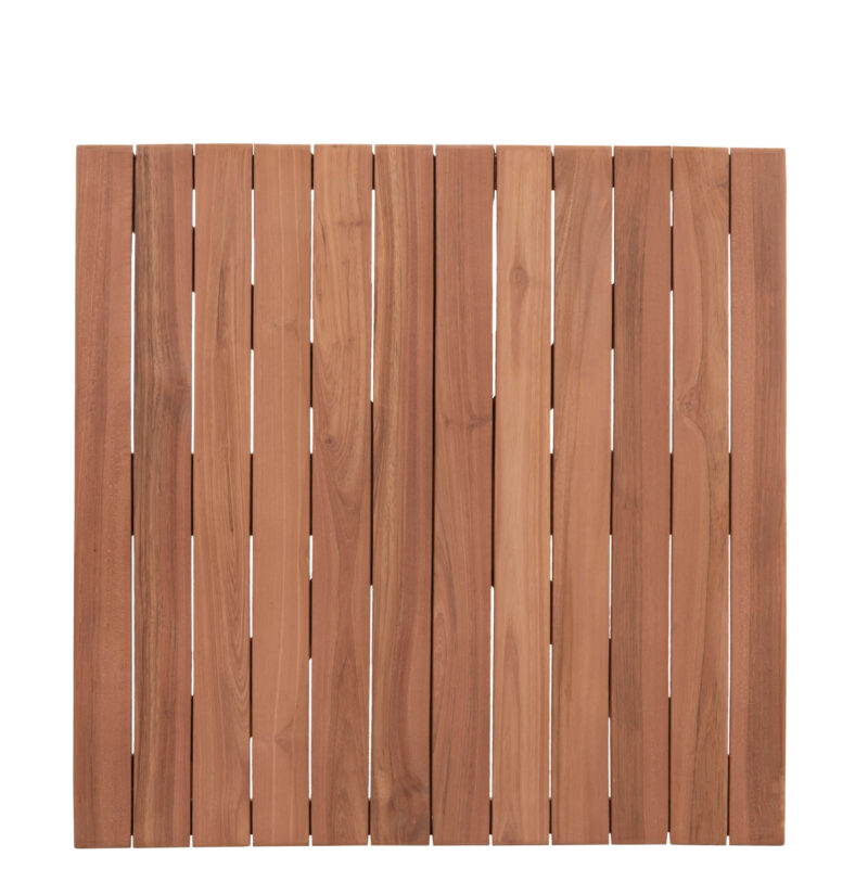 ΕΠΙΦΑΝΕΙΑ ΤΡΑΠΕΖΙΟΥ ΤΕΤΡΑΓΩΝΗ FB918135 ΞΥΛΟ TEAK--ΦΥΣΙΚΟ 60x60x4(πάχος)εκ. - Image 3