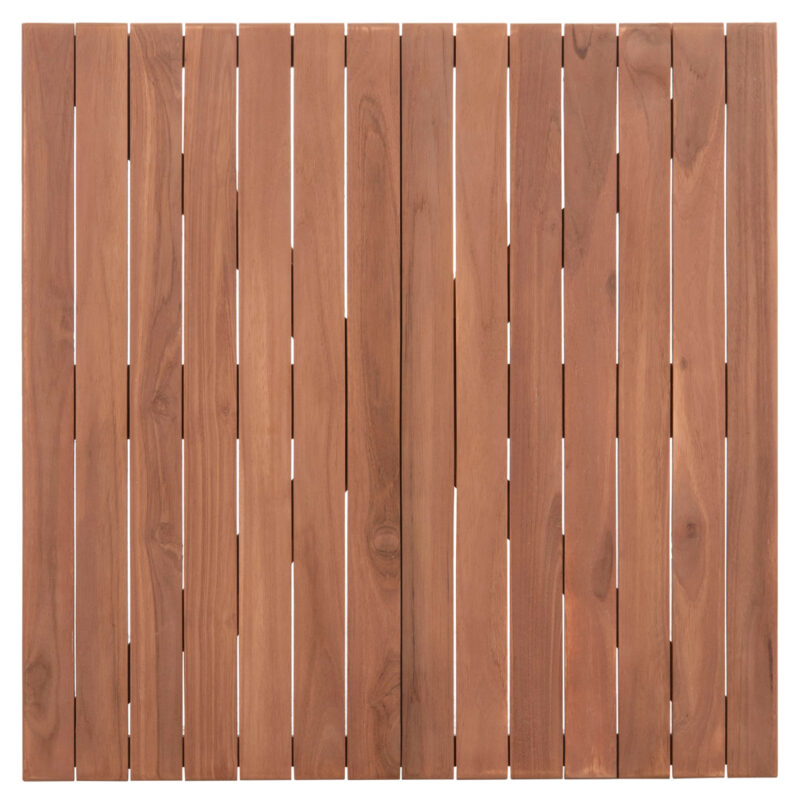 ΕΠΙΦΑΝΕΙΑ ΤΡΑΠΕΖΙΟΥ ΤΕΤΡΑΓΩΝΗ FB918136 ΞΥΛΟ TEAK--ΦΥΣΙΚΟ 70x70x4(πάχος)εκ. - Image 3