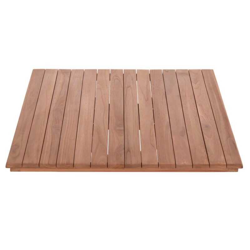 ΕΠΙΦΑΝΕΙΑ ΤΡΑΠΕΖΙΟΥ ΤΕΤΡΑΓΩΝΗ FB918136 ΞΥΛΟ TEAK--ΦΥΣΙΚΟ 70x70x4(πάχος)εκ. - Image 4