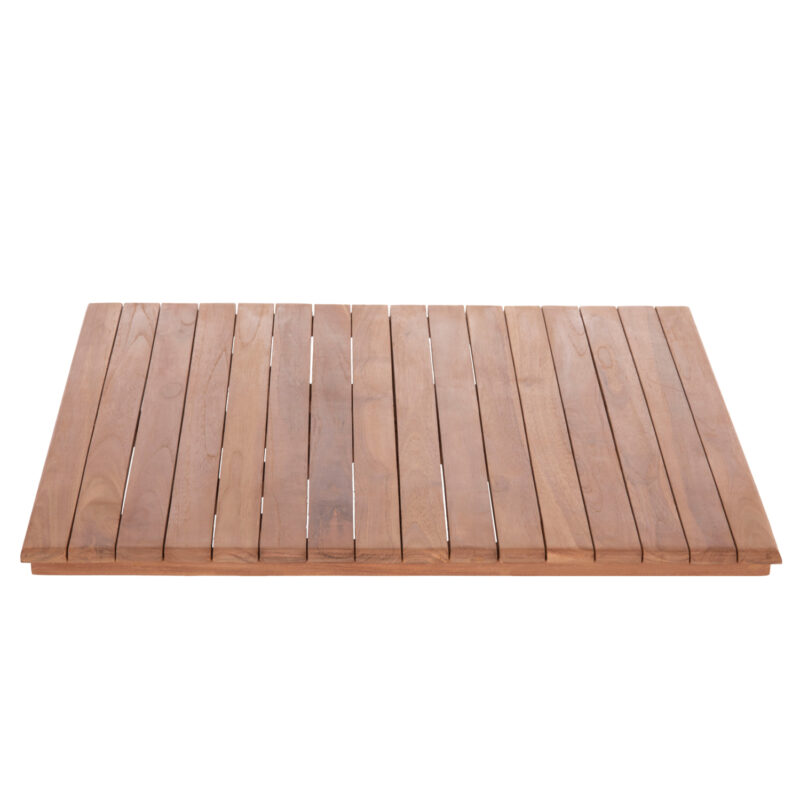 ΕΠΙΦΑΝΕΙΑ ΤΡΑΠΕΖΙΟΥ ΤΕΤΡΑΓΩΝΗ FB918137 ΞΥΛΟ TEAK--ΦΥΣΙΚΟ 80x80x4(πάχος)εκ. - Image 4