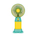Επαναφορτιζόμενος ανεμιστήρας mini - 0808-1 - 033121 - Blue/Yellow