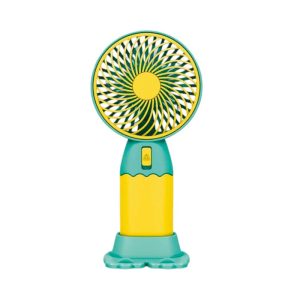 Επαναφορτιζόμενος ανεμιστήρας mini - 0808-1 - 033121 - Blue/Yellow