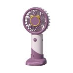 Επαναφορτιζόμενος ανεμιστήρας mini - CS1351-2 - 030403 - Purple