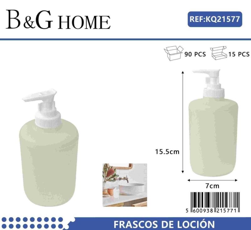 Θήκη κρεμοσάπουνου Dispenser πλαστική - Beige - 21577 - Image 2