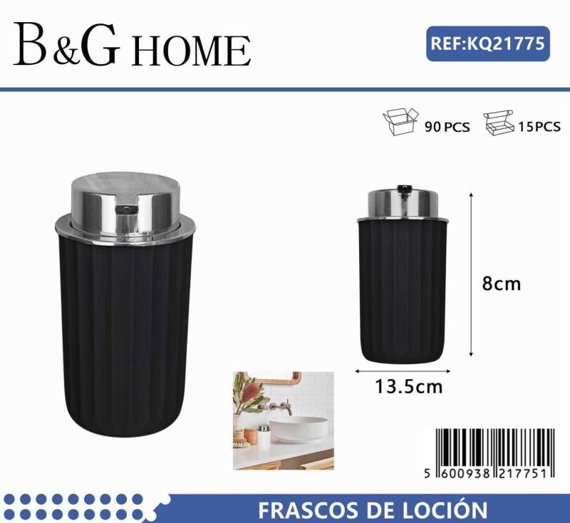 Θήκη κρεμοσάπουνου Dispenser πλαστική - Black - 21775 - Image 2