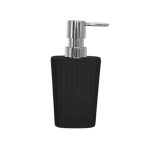 Θήκη κρεμοσάπουνου Dispenser πλαστική - Black - 21781